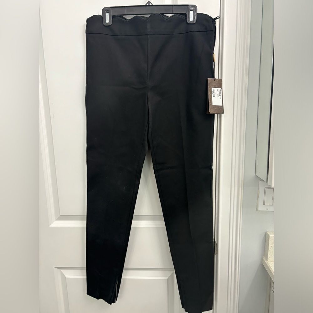 NWT Gucci black cotton pants petite size 46 - 8
